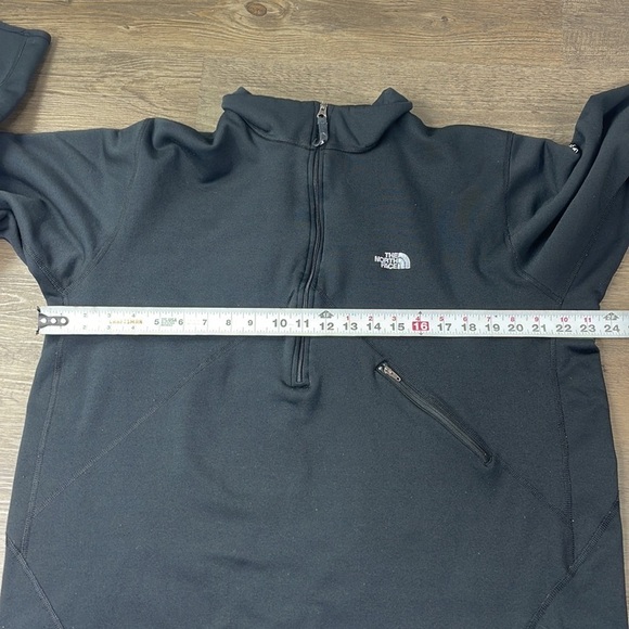THE NORTH FACE MENS BLACK FLIGHT SERIES 1/2 ZIP PULLOVER FLEECE SWEATSHIRT, XXL - Picture 9 of 14